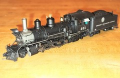 3rd Run 2013 Blackstone Weathered HOn3 D&RGW K-27 461 Moffat Tunnel DCC Sound