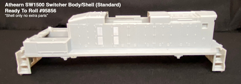 Athearn HO RTR SW1500 locomotive Part # 95856 SW1500 – Standard Body New