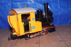 LGB 92079 G Spur 1:22.5 Analog DC Steam Locomotive Yellow OHO