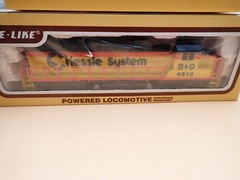 HO Train Engine Life-Like 4810 Locomotive Chessie System B &O w/ Caboose 1872