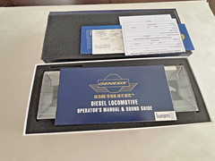 Athearn Genesis HO Erie Lackawanna SD45-2 3680 ATHG86210 w/Sound NIB B-89