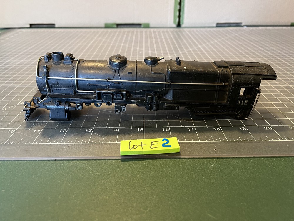 American Flyer S Train 312 Locomotive Engine SHELL ONLY Diecast Metal LOT E2