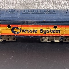 Bachmann HO Scale Chessie System C&O 7071 Diesel Locomotive Hong Kong Untested
