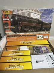 MTH RAIL KING Norfolk & Western 4-8-4 Batam J Steam Passenger Set 30-4183-1 O