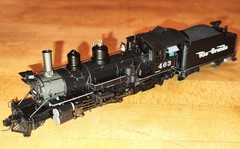 Beautiful Blackstone HOn3 D&RGW K-27 #463 Flying Rio Grande Herald DCC/Sound