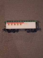 Tyco HO Atchison Topeka & Santa Fe AT&SF Combine Car