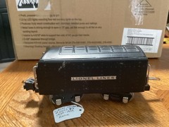 Trains Lionel tender four Commodore Vanderbilt