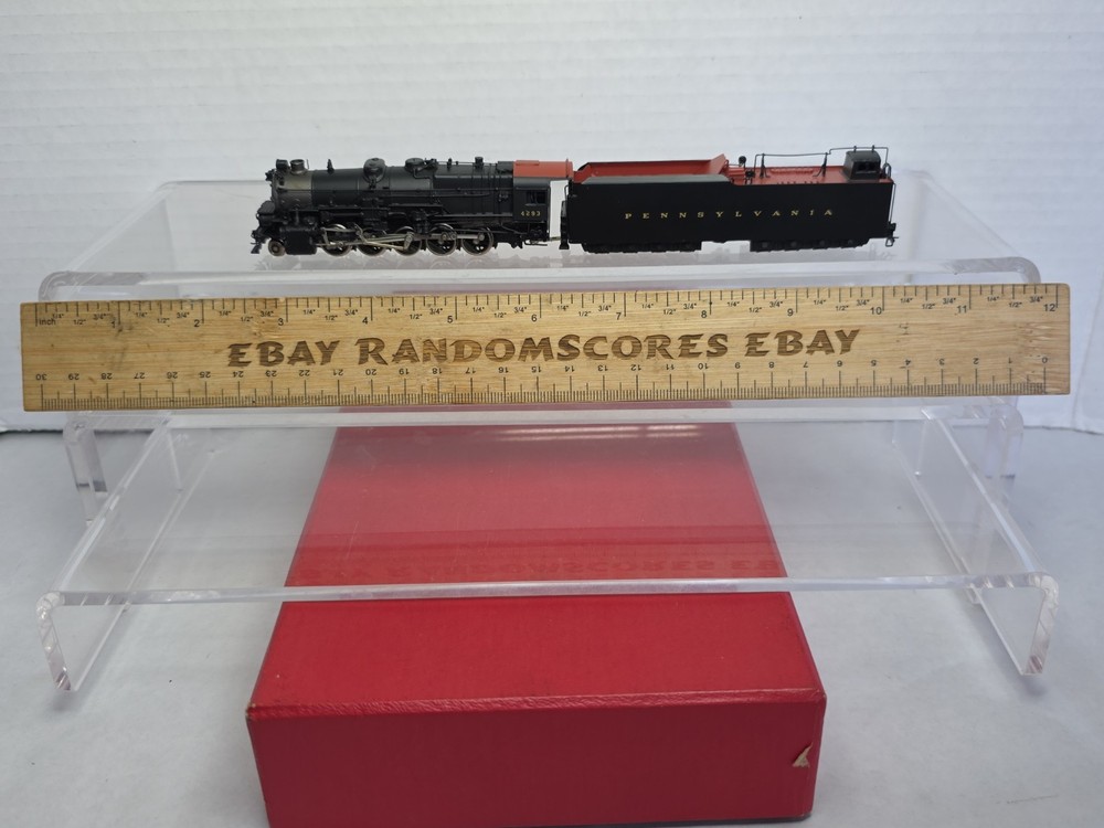 N Scale Key Imports 102 Brass PRR 4293 i-1s 2-10-0 Steam Locomotive Samhongsa Ex