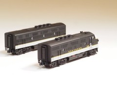 AZL Z-scale Southern 62910-2 #4138-4326 Locomotive both F3 A-B units powered