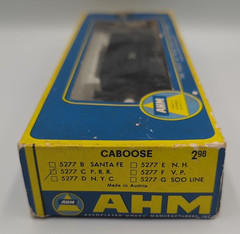 AHM HO Scale Santa Fe #34 Saddle Tank Black Steam Locomotive AT & SF Austria