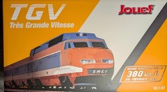 JOUEF TGV RECORD DU MONDE WORLD SPEED RECORD SPECIAL 4 PIECE SET HO HJ2412 SNCF