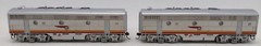 Athearn G1515 Genesis HO Scale Santa Fe F-7 BB Diesel Locomotive Set EX