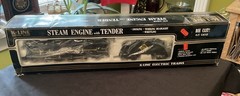 K-LINE 0-27 Die Cast 3005 Erie 4-6-2 Steam Locomotive W Whistling Tender In Box