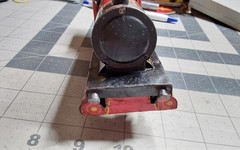 Modelcraft Tin Plate Keywind Tin Wind Up 0-4-0 O Gauge Locomotive AS IS