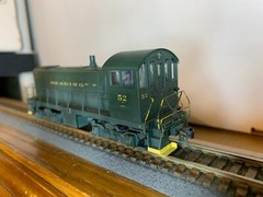 L.L./P2K #21365 Reading Alco S-1 Diesel Switcher #52 w/DCC – No Sound H.O. 1:87