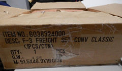 Lionel O Gauge 6-38324 New Haven #2507W F3 AB Diesel Engine Freight Set NEW
