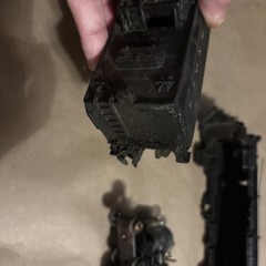 Lionel 2055 Vintage 1952 Post War 2-6-4 Steam Engine Locomotive And Tender Parts
