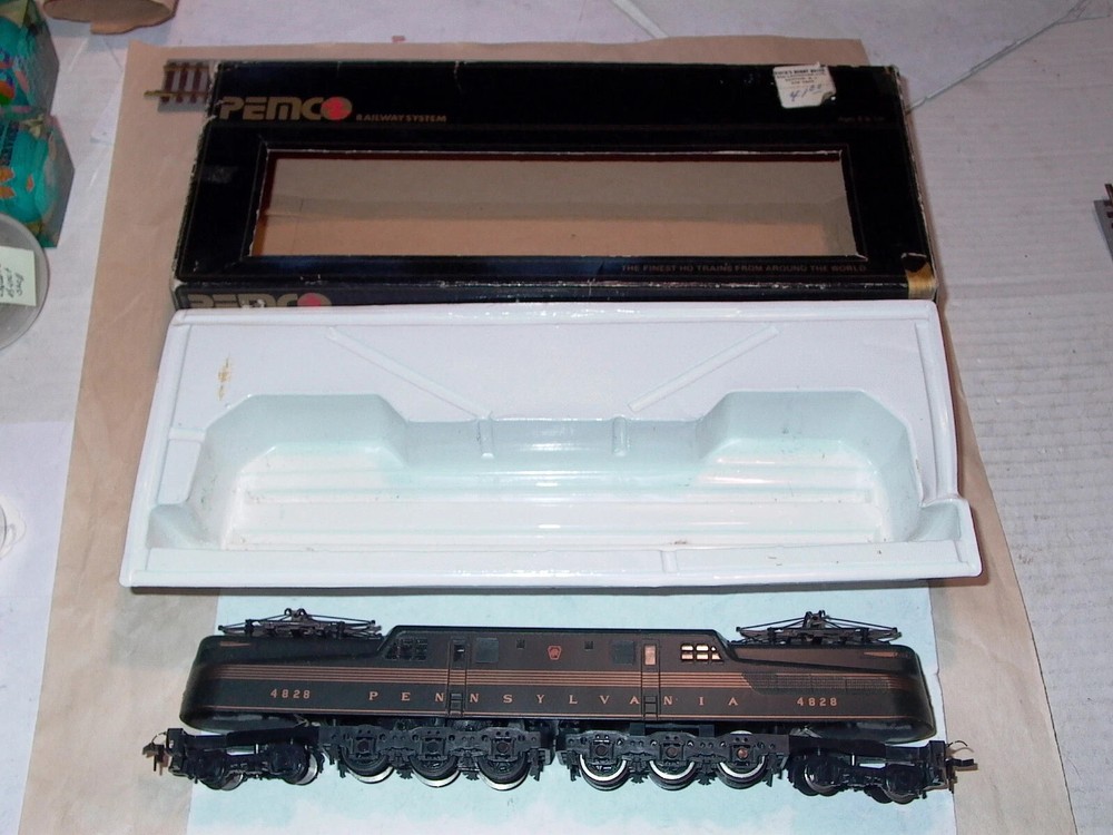 Vintage GG-1 Pemco Brunswick Green,BOXED EXC.Orig.Oper Cd. #3304-015