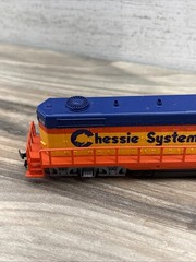 AHM HO CHESSIE SYSTEM C&O 4301 POWERED GP-18 DIESEL LOCOMOTIVE