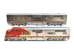 The Coach Yard TCY Sam-Tech AT&SF EMC E-1 A+B Santa Fe #3 HO Brass #TCY-2001 DCC