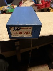 Alco Models DL-721 Brass HO Scale Diesel Locomotive Samhongsa Korea MINT w/ Box
