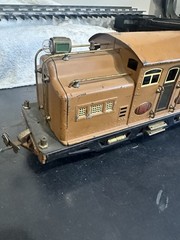Lionel 318 Standard Gauge 4pc Set 0-4-0 State Brown 1924-32 Runs Reverses Lights