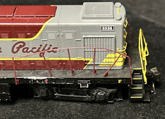 Life-Like Canadian Pacific 6536 HO Scale Locomotive untested