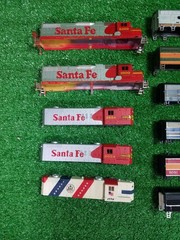(11) HO Diesel Locomotive Shells A and B Units Santa Fe, B&O, Great Northern etc