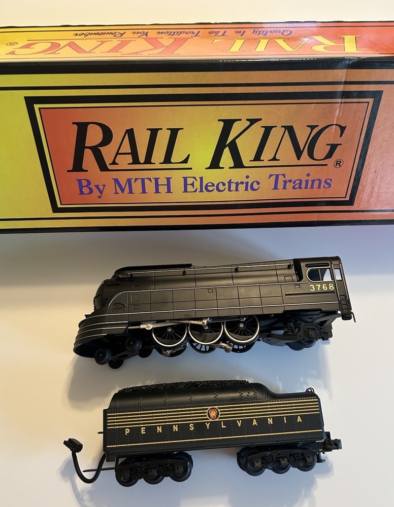 MTH RailKing 30-1118-0 Pennsylvania K-4s Torpedo 4-6-2 Steam Locomotive 3768