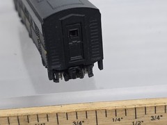 Bachmann N Scale Pennsylvania 9648B F7-B Diesel Locomotive Weathered Runs