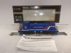 K-Line K2298-0001 Anheuser Busch MP-15 Diesel Engine O Gauge Used Budweiser