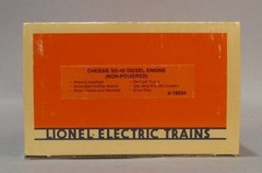 Lionel 6-18204 O Gauge Chessie System SD40 Non-Powered Diesel Locomotive #8204