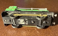 Schylling Green Locomotive Toy China Used
