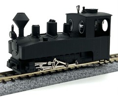 009 Scale MinitrainS 1027 0-8-0T HFB Brigadelok Steam Locomotive NIB OO9 Engine