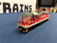 Atlas HO Burlington #502 SD24 Diesel Engine DC NO BOX