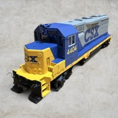 #1326 Bachmann Spectrum HO Scale EMD GP35 Diesel Locomotive – CSX #4404 – DC