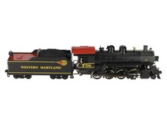 Weaver 1804S O WM Baldwin 2-8-0 Consolidation Steam Locomotive #758 (2-Rail) EX