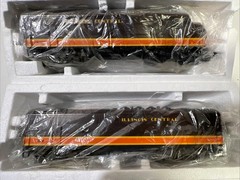 Lionel MPC Illinois Central F-3 ABA 6-8580 PWR& 6-8582 Dummy & 6-8581 F3-B Unit