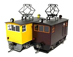 HO Gauge Aru-Model GE Box Cab Type Electric Locomotive Kit w/Optional Items H0/J