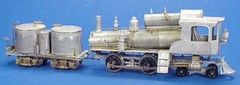 HOn3 NORTH PACIFIC COAST #21 CAB FORWARD 4-4-0 PARTS SET WISEMAN MODEL SERVICES