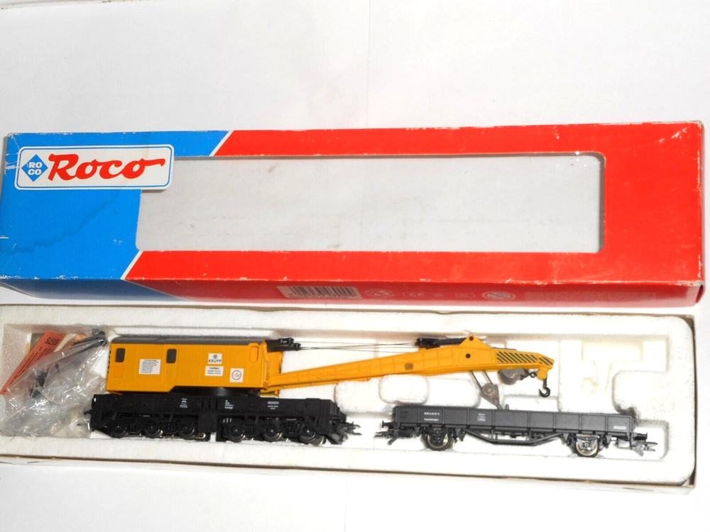 Roco 46900 Digital Crane operation for 3 rail AC Marklin systems. NEW. HO.Boxed