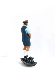 Andian Models O Scale 1:43.5 resin 3D print painted NSWGR Station Master figure.