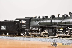 HO Brass – PFM Tenshodo 170 Great Northern L-1 2-6-6-2 1978 Green Boiler – F/P +