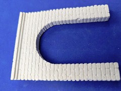 H0 SINGLETUNNEL PORTAL EXTREME DETAIL READY TO INSTALL CAST PLA EB00356 BIN 018