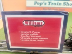 WILLIAMS O Ga.~ Custom 44 Ton Diesel Switcher~ Pittsburgh & Alleghany Rail Road