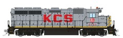 Rapido ~ HO EMD GP40 With Extended Range DB ~ KCS #3151 ~ DC/DCC Sound ~ 040540