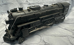 Vintag Lionel 736 Berkshire 2-8-4 Steam Locomotive Postwar O Gauge Black DieCast
