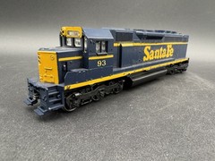 Athearn HO Santa Fe #93 SD40 Diesel Locomotive Tested Runs