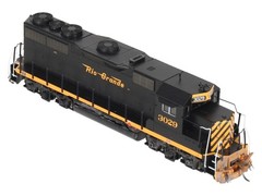 Athearn 96018 HO Denver & Rio Grande Western GP35 Locomotive #3029 w/DCC EX/Box