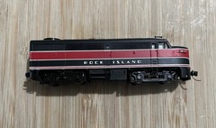 Life-Like N Scale FA-1 Rock Island #145 AS IS Please Read Description